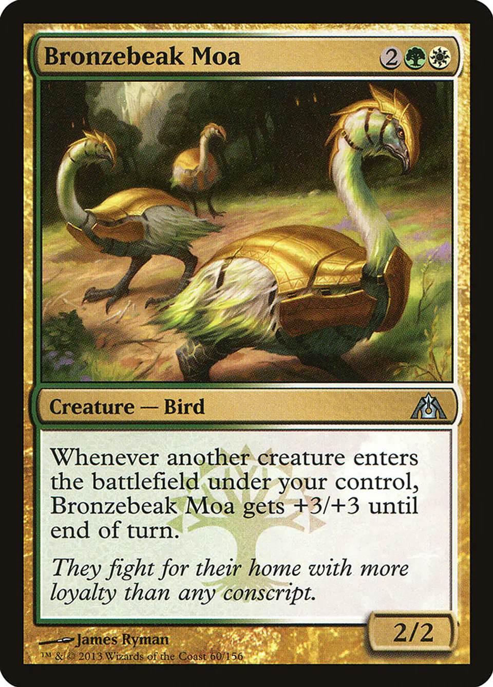Bronzebeak Moa 1
