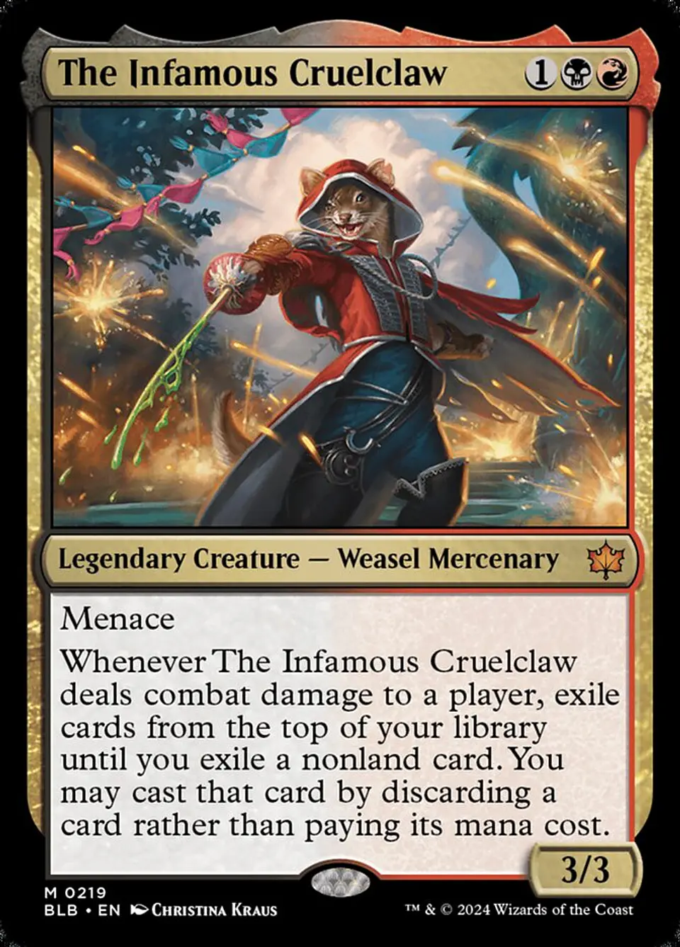 The Infamous Cruelclaw 1