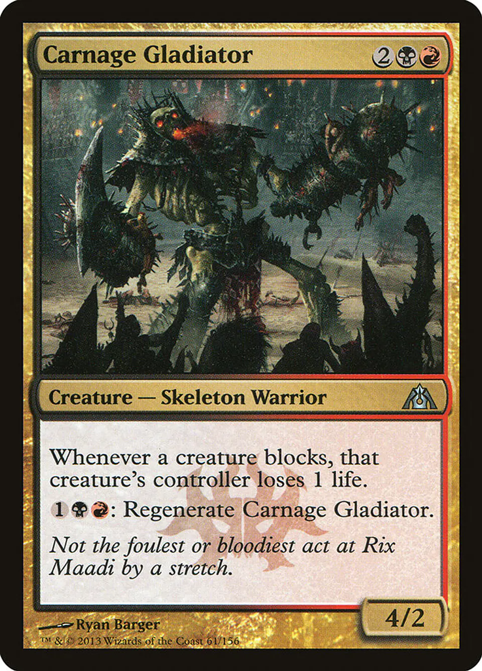 Carnage Gladiator 1