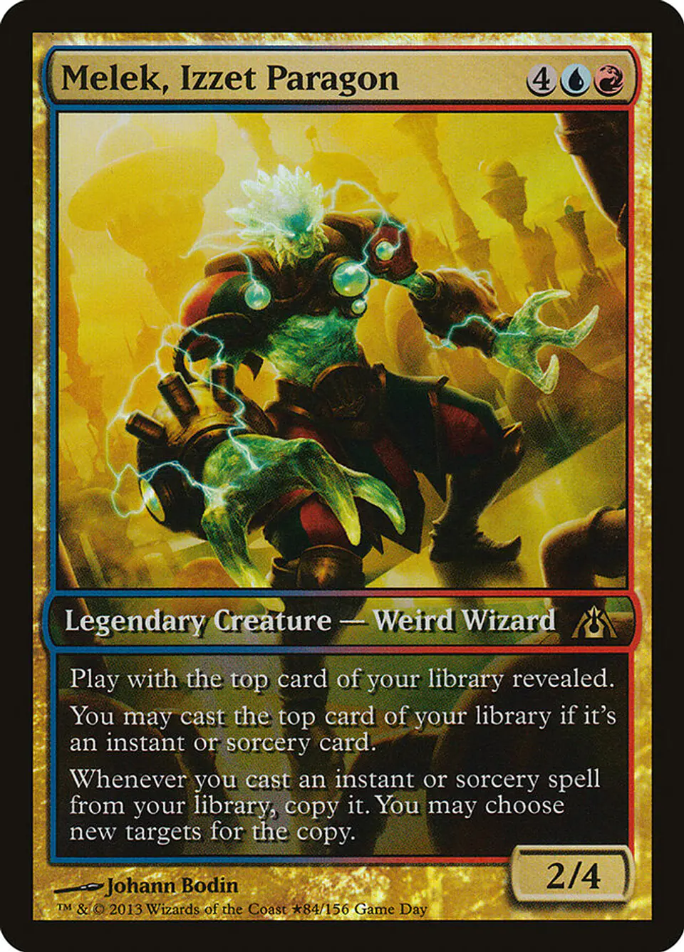 Melek, Izzet Paragon (Game Day) (Full Art) 1
