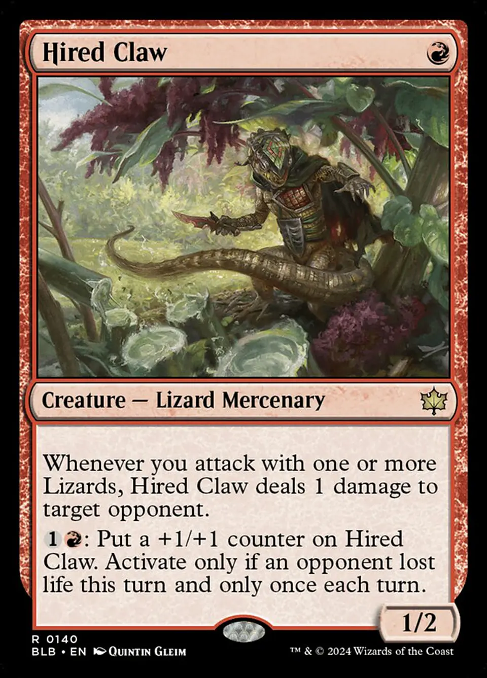 Hired Claw 1