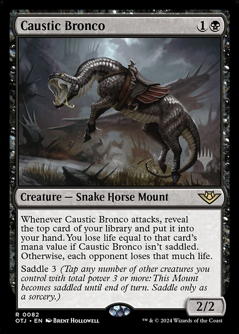 Caustic Bronco (Promo Pack)
