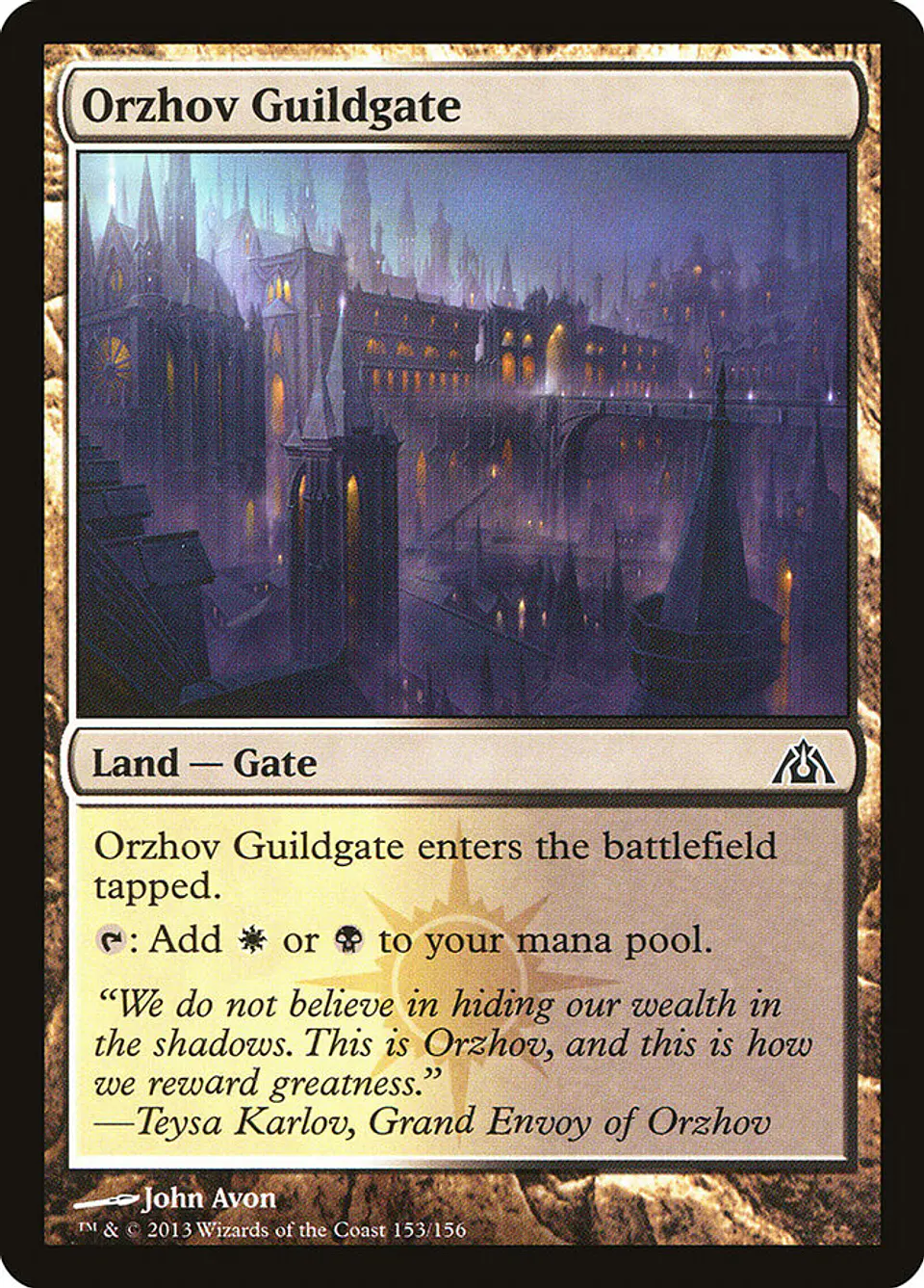 Orzhov Guildgate 1