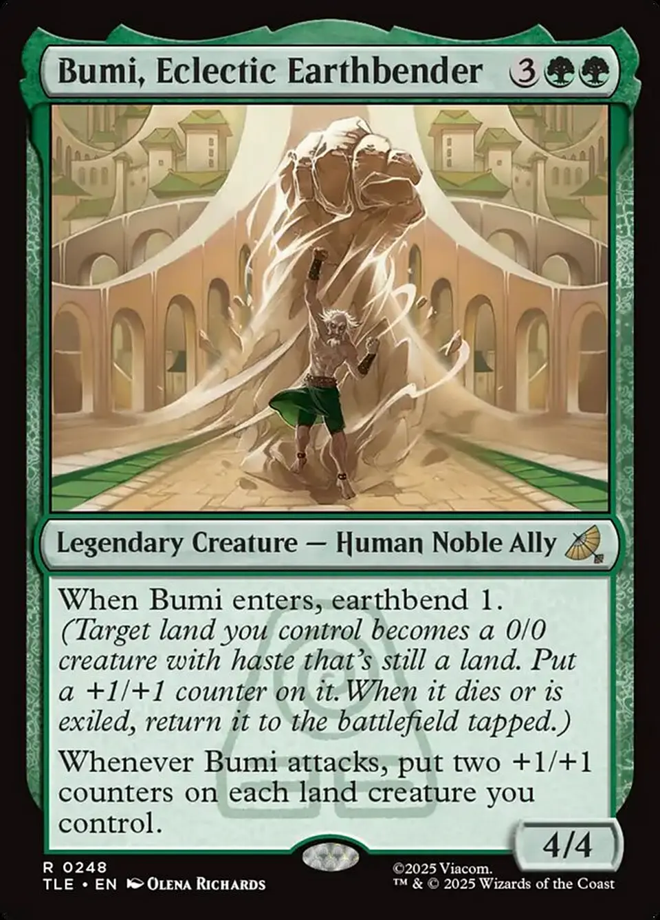Bumi, Eclectic Earthbender 1