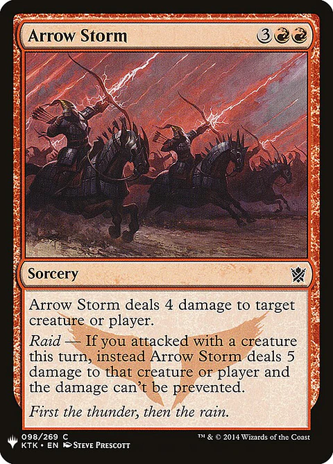 Arrow Storm (The List)