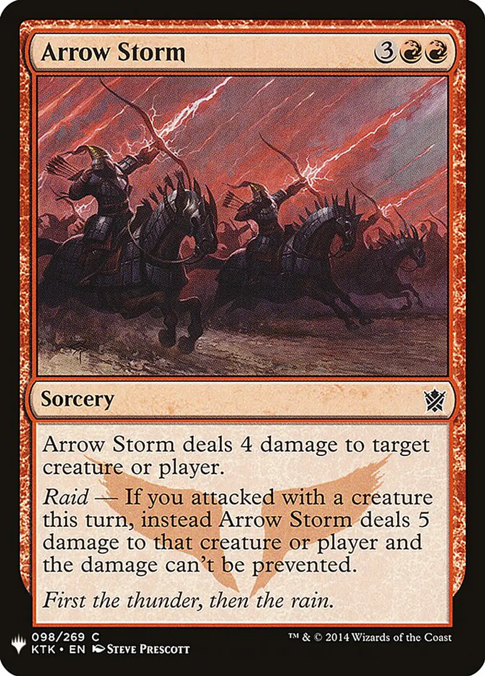 Arrow Storm (The List) 1