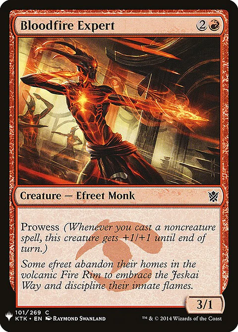 Bloodfire Expert (The List)