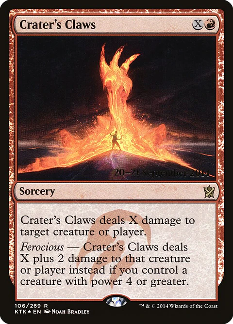 Crater's Claws (Pre-release)