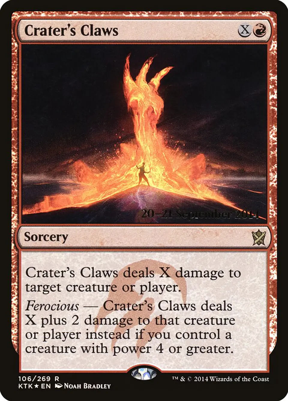 Crater's Claws (Pre-release) 1