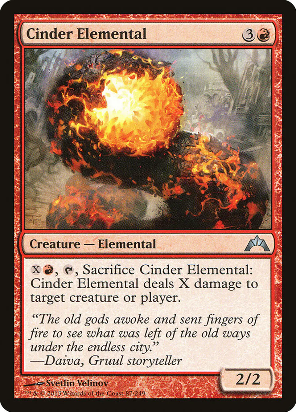 Cinder Elemental 1