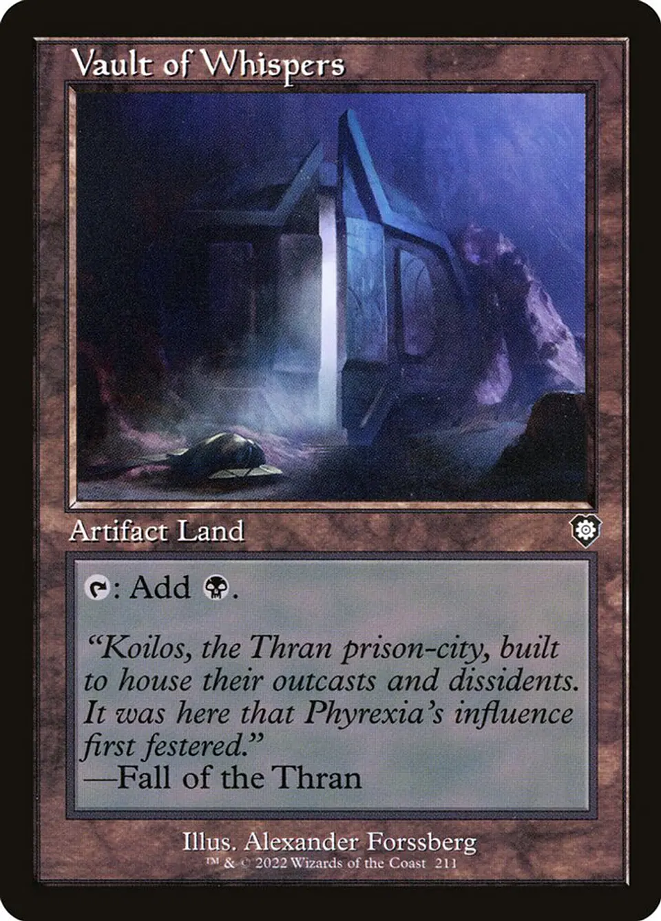 Vault of Whispers (Retro Frame) 1