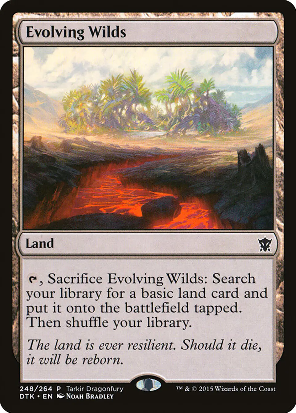 Evolving Wilds (Dragonfury) 1