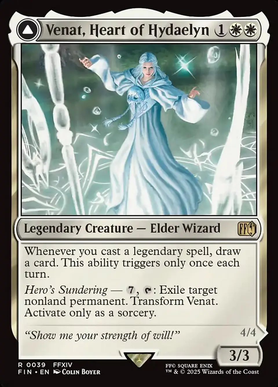 Venat, Heart of Hydaelyn // Hydaelyn, the Mothercrystal 1
