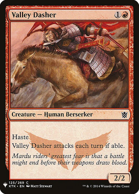 Valley Dasher (The List)