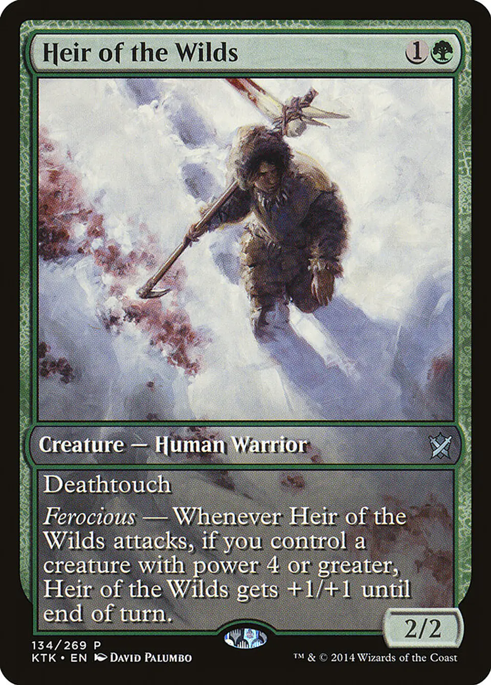 Heir of the Wilds (Game Day) (Full Art) 1