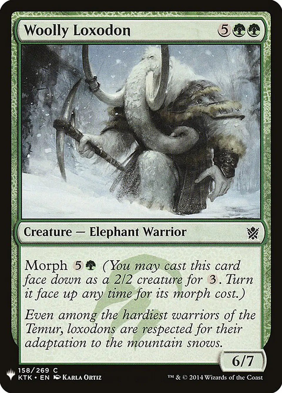 Woolly Loxodon (The List) 1