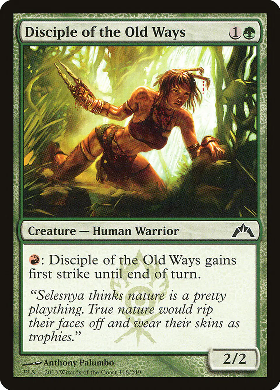Disciple of the Old Ways 1