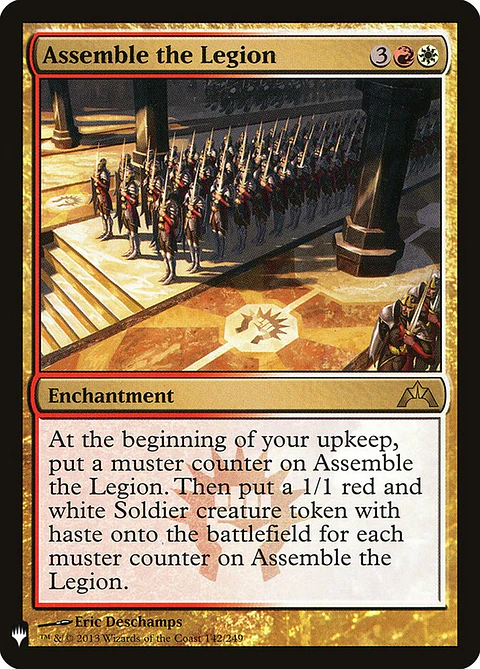 Assemble the Legion (The List)