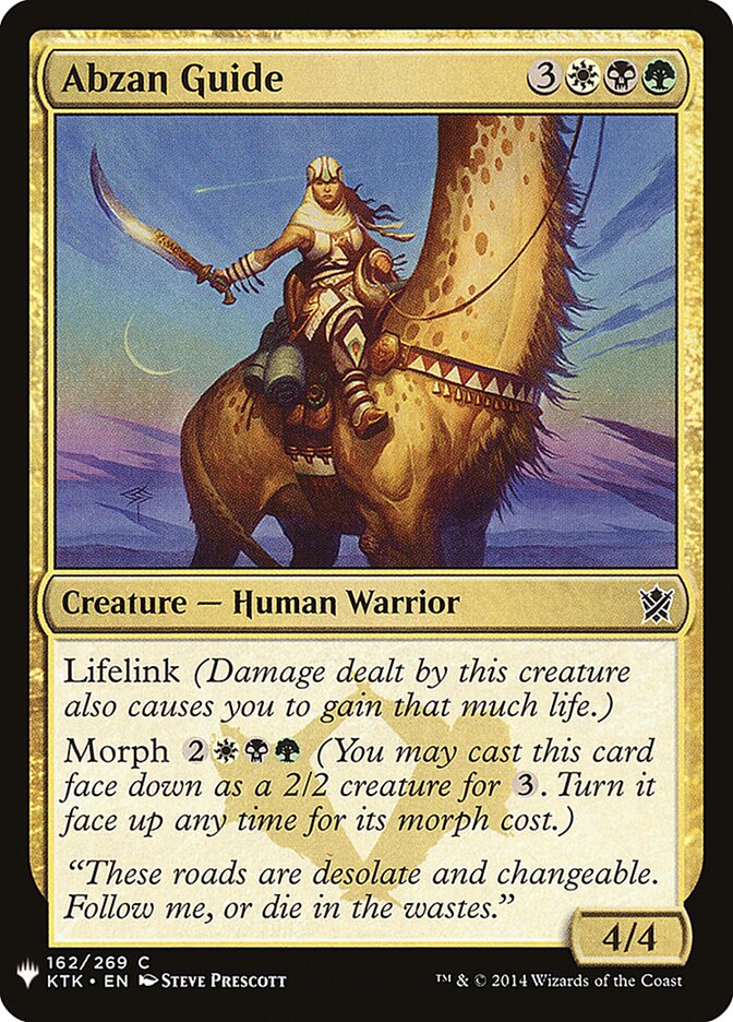 Abzan Guide (The List)