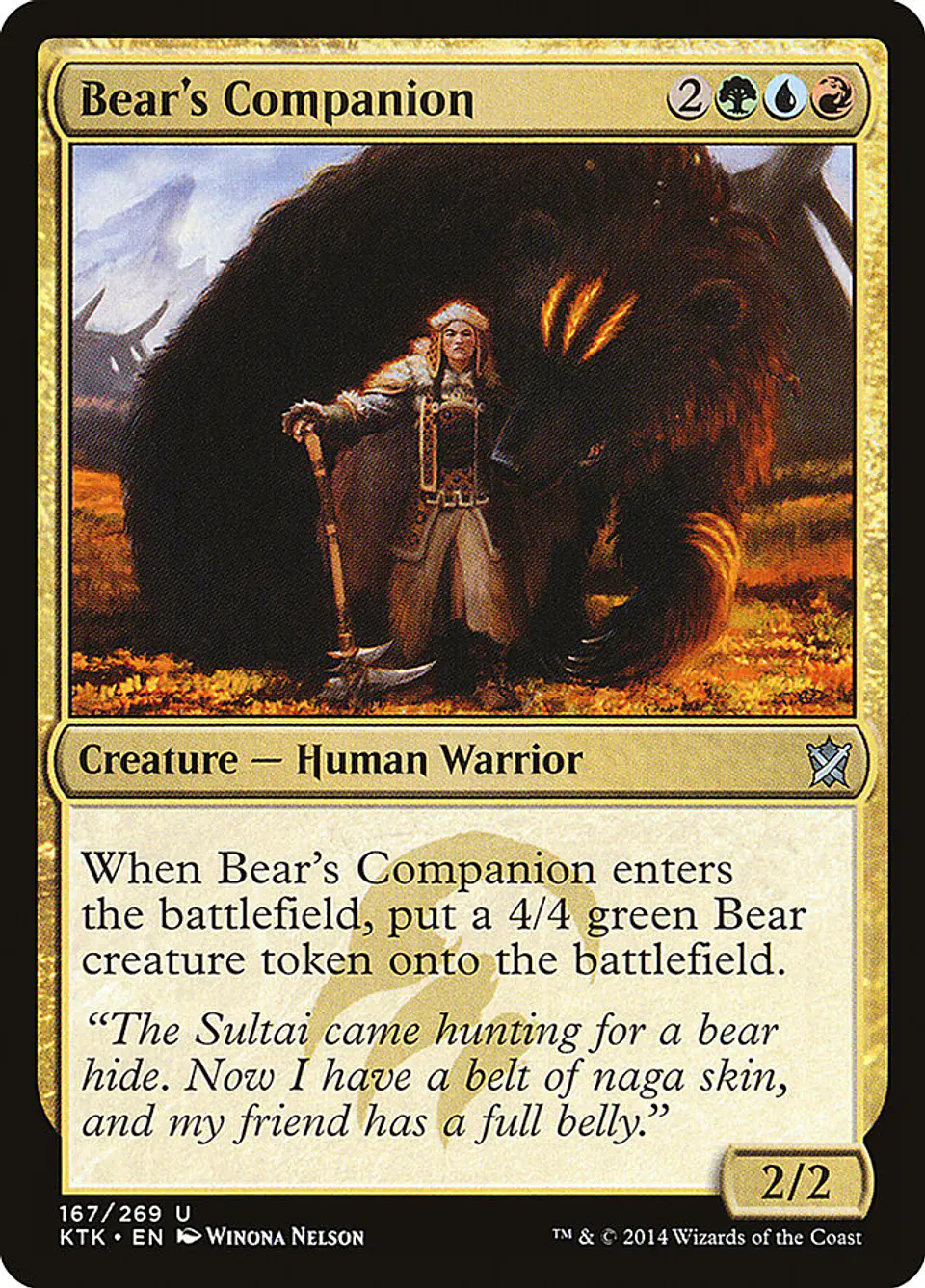 Bear's Companion 1