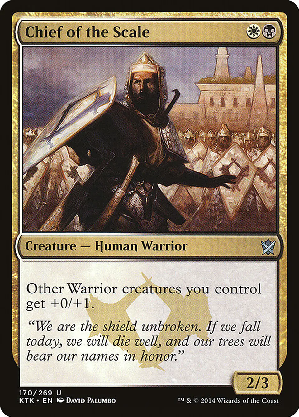 Chief of the Scale 1