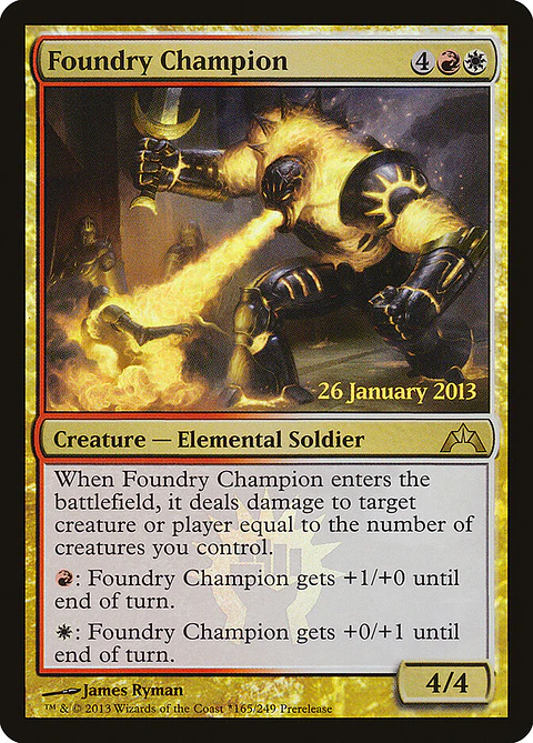 Foundry Champion (Pre-release)