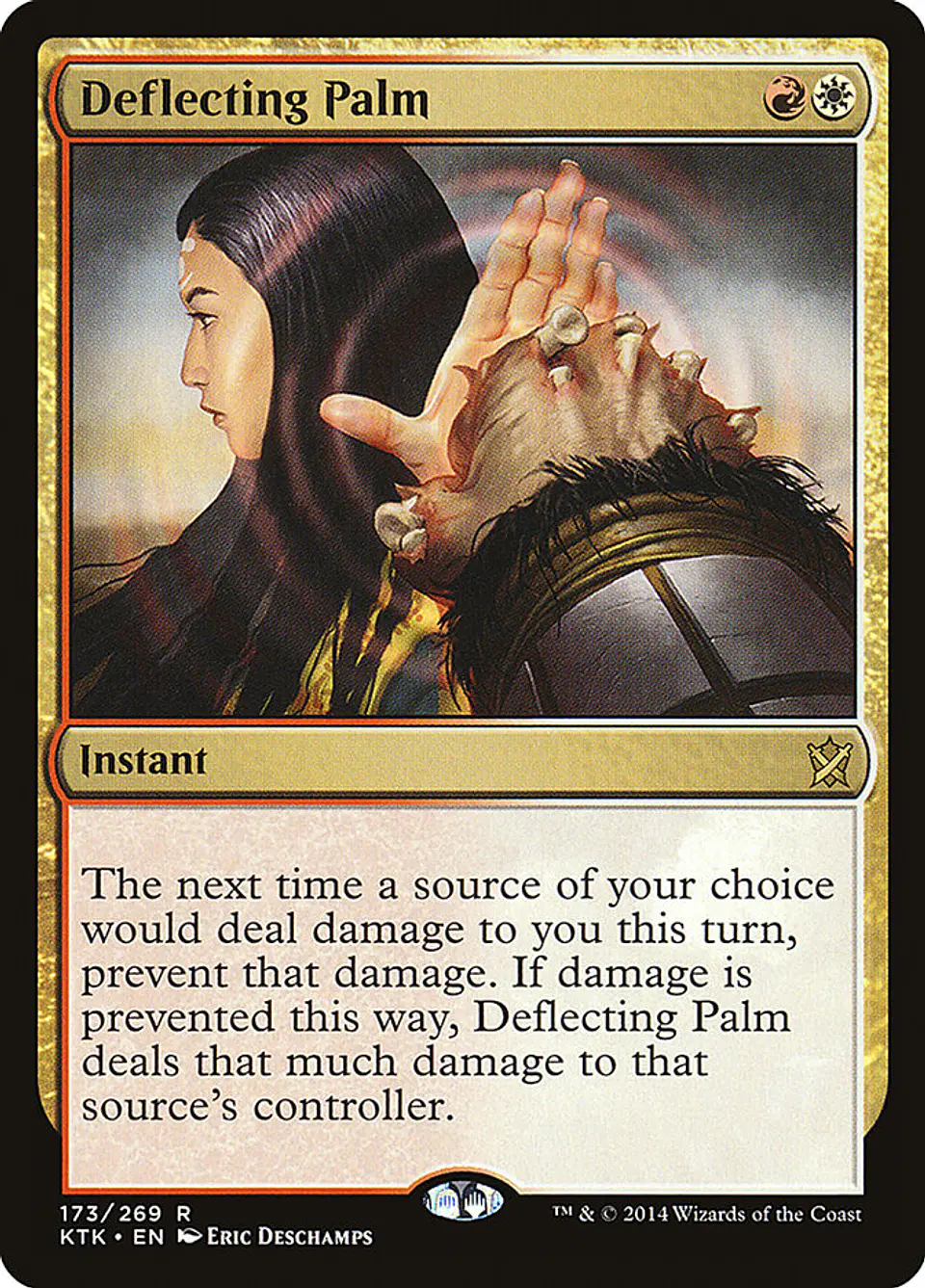Deflecting Palm 1