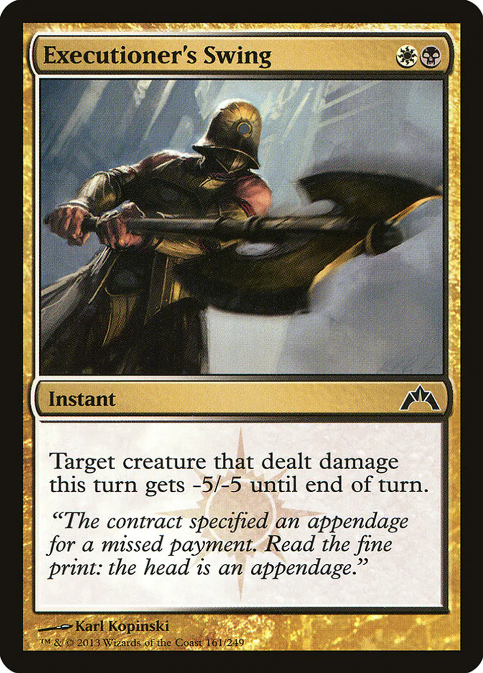 Executioner's Swing 1