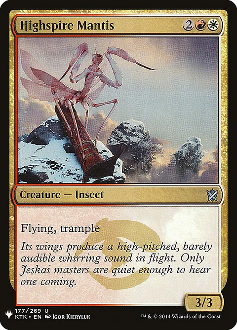 Highspire Mantis (The List)