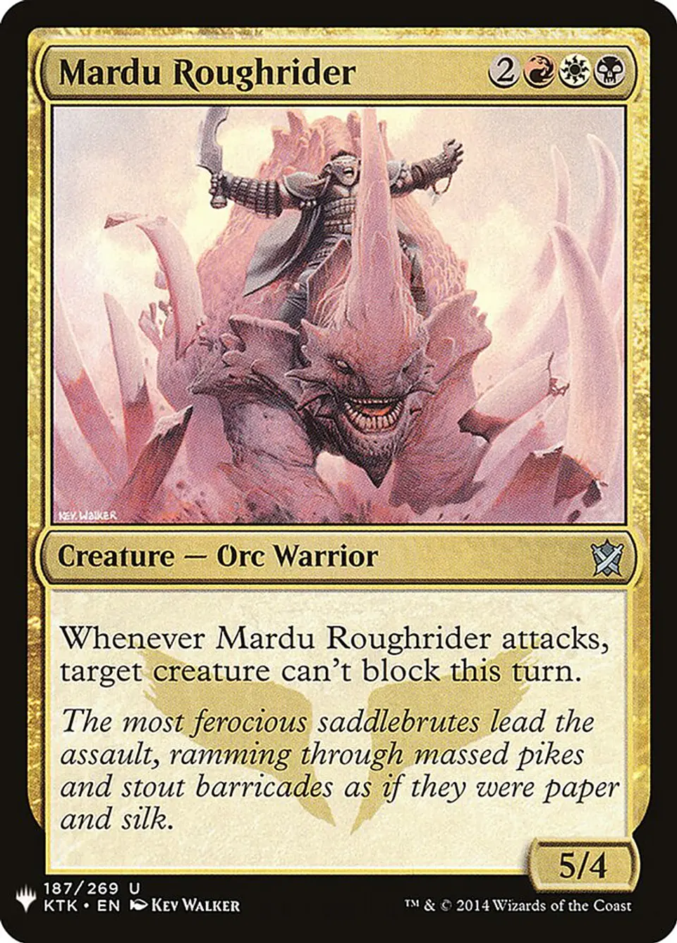 Mardu Roughrider (The List) 1