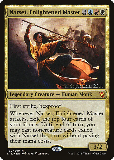 Narset, Enlightened Master (Pre-release)