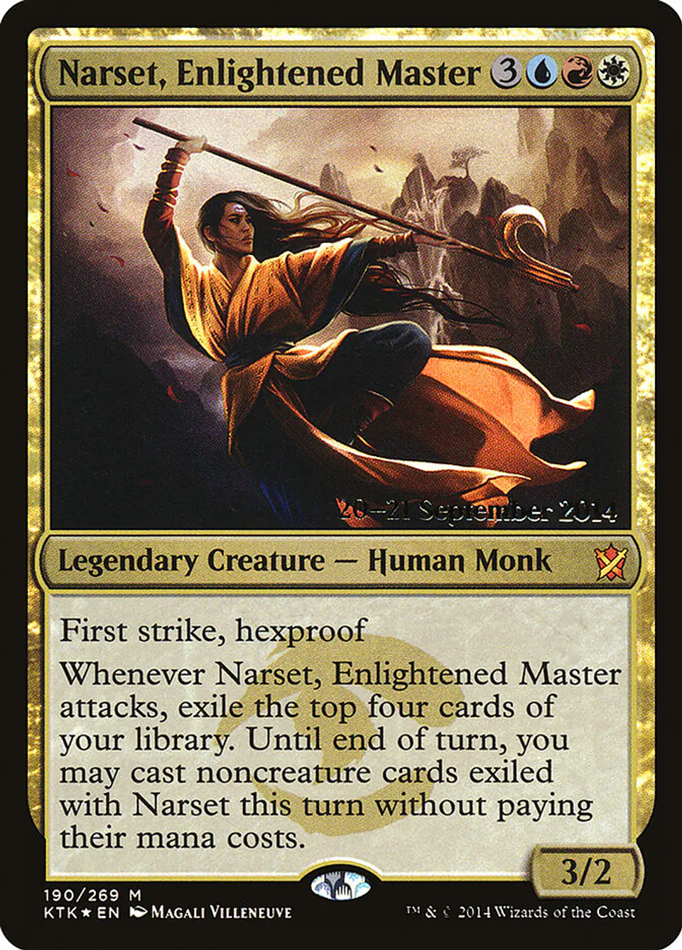 Narset, Enlightened Master (Pre-release) 1