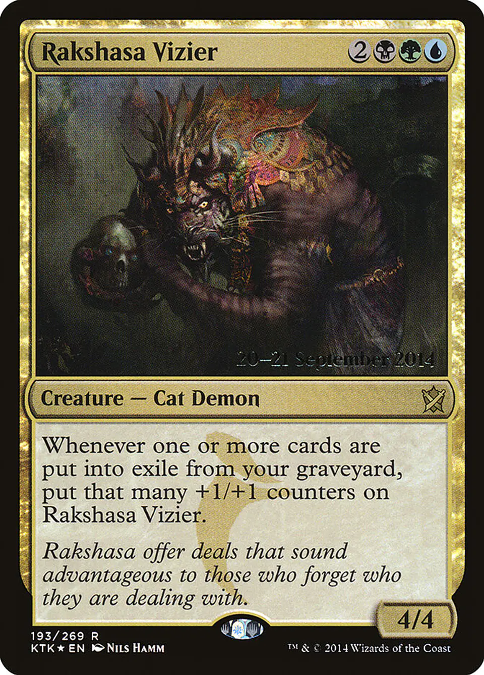 Rakshasa Vizier (Pre-release) 1