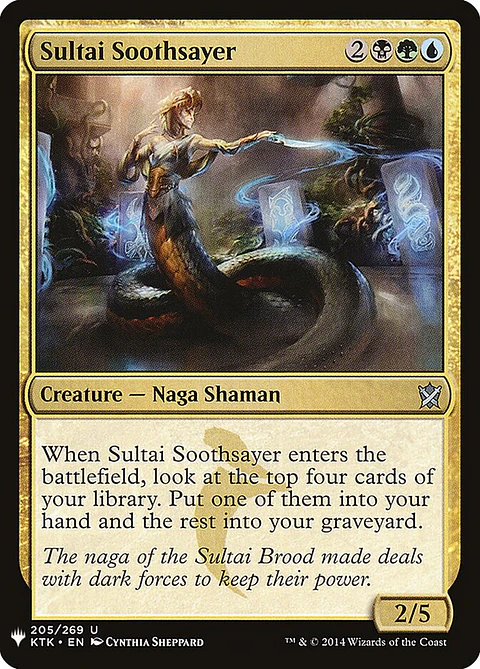 Sultai Soothsayer (The List)