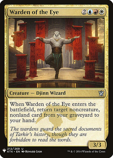 Warden of the Eye (The List)