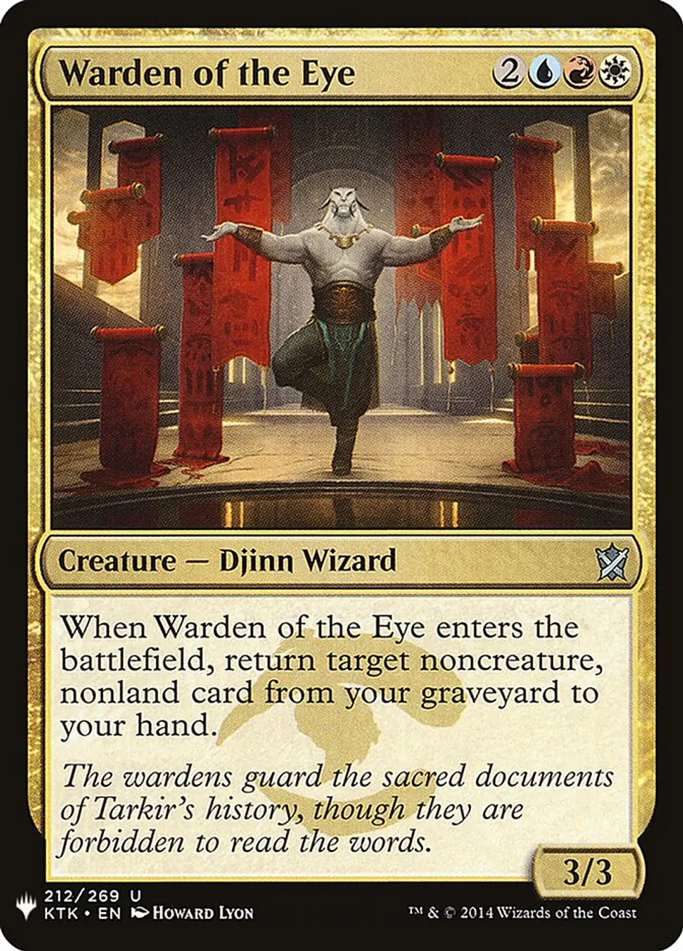 Warden of the Eye (The List) 1