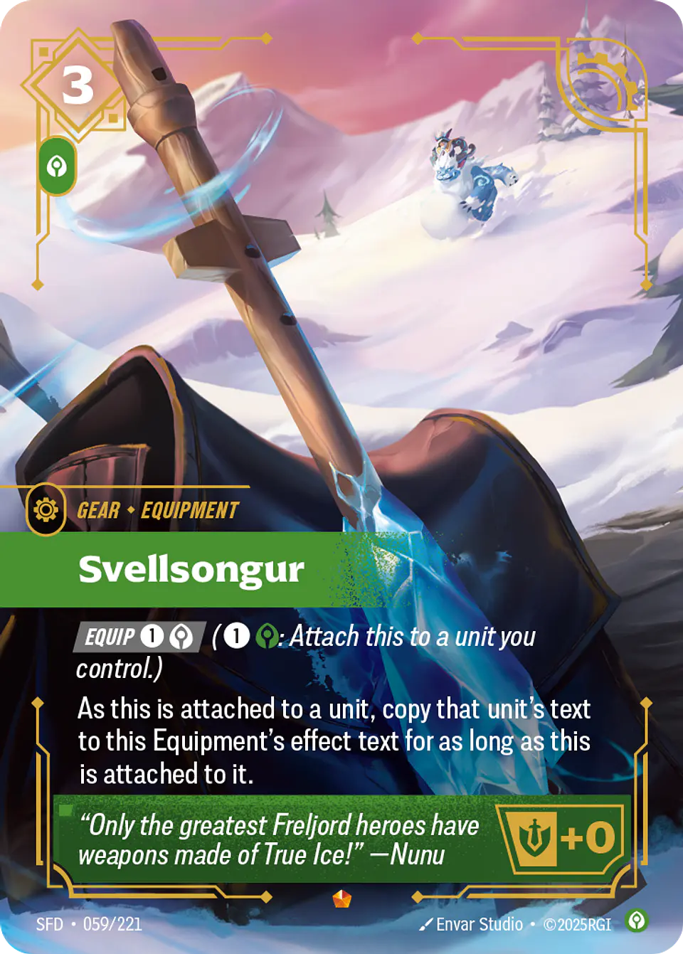 Svellsongur 1