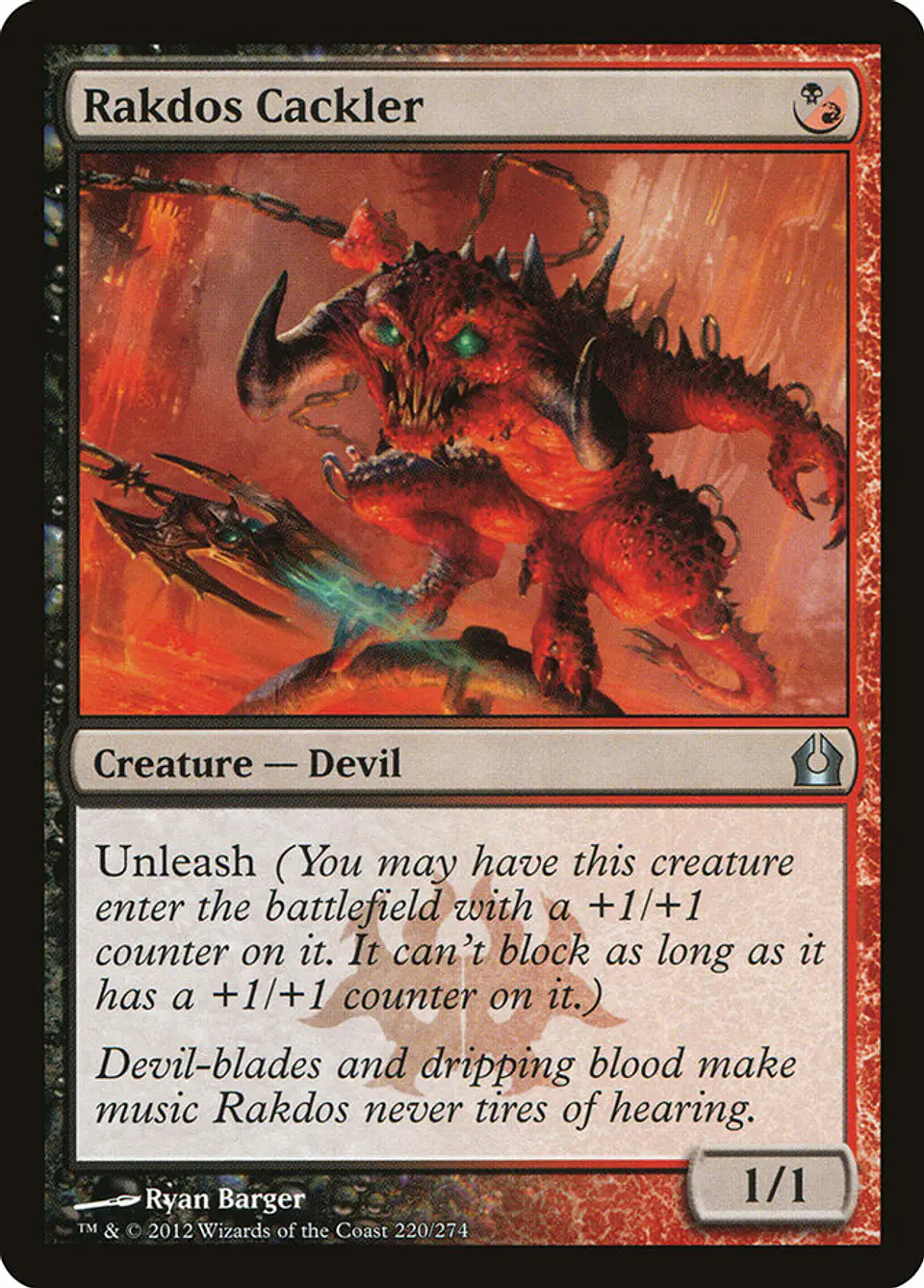 Rakdos Cackler 1