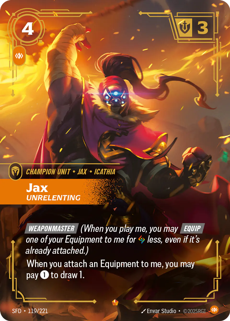 Jax - Unrelenting 1
