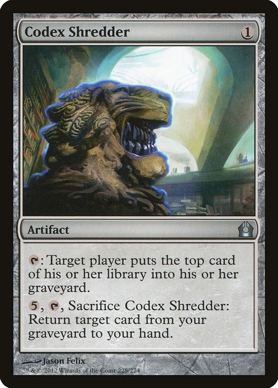 Codex Shredder 1