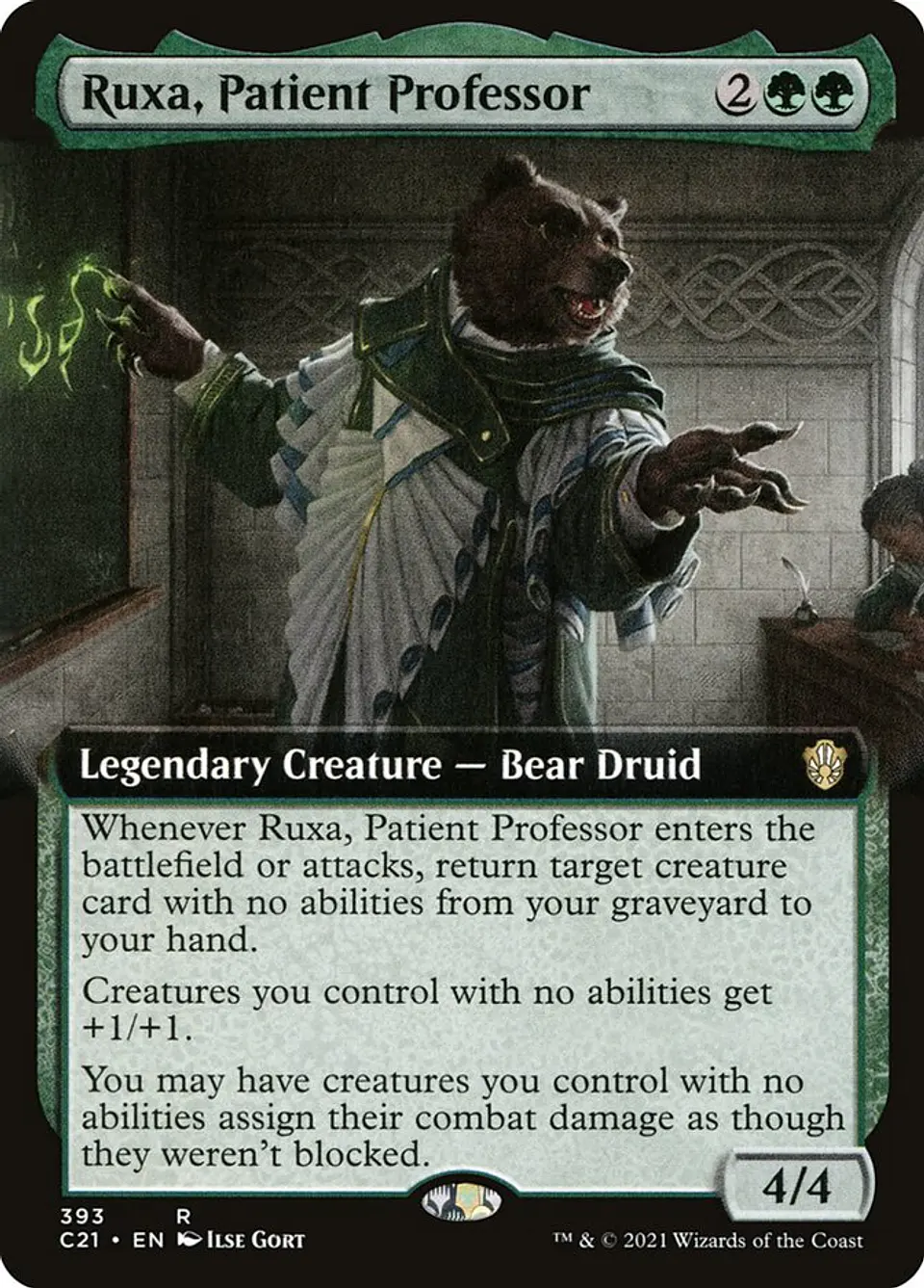 Ruxa, Patient Professor (Extended Art) 1