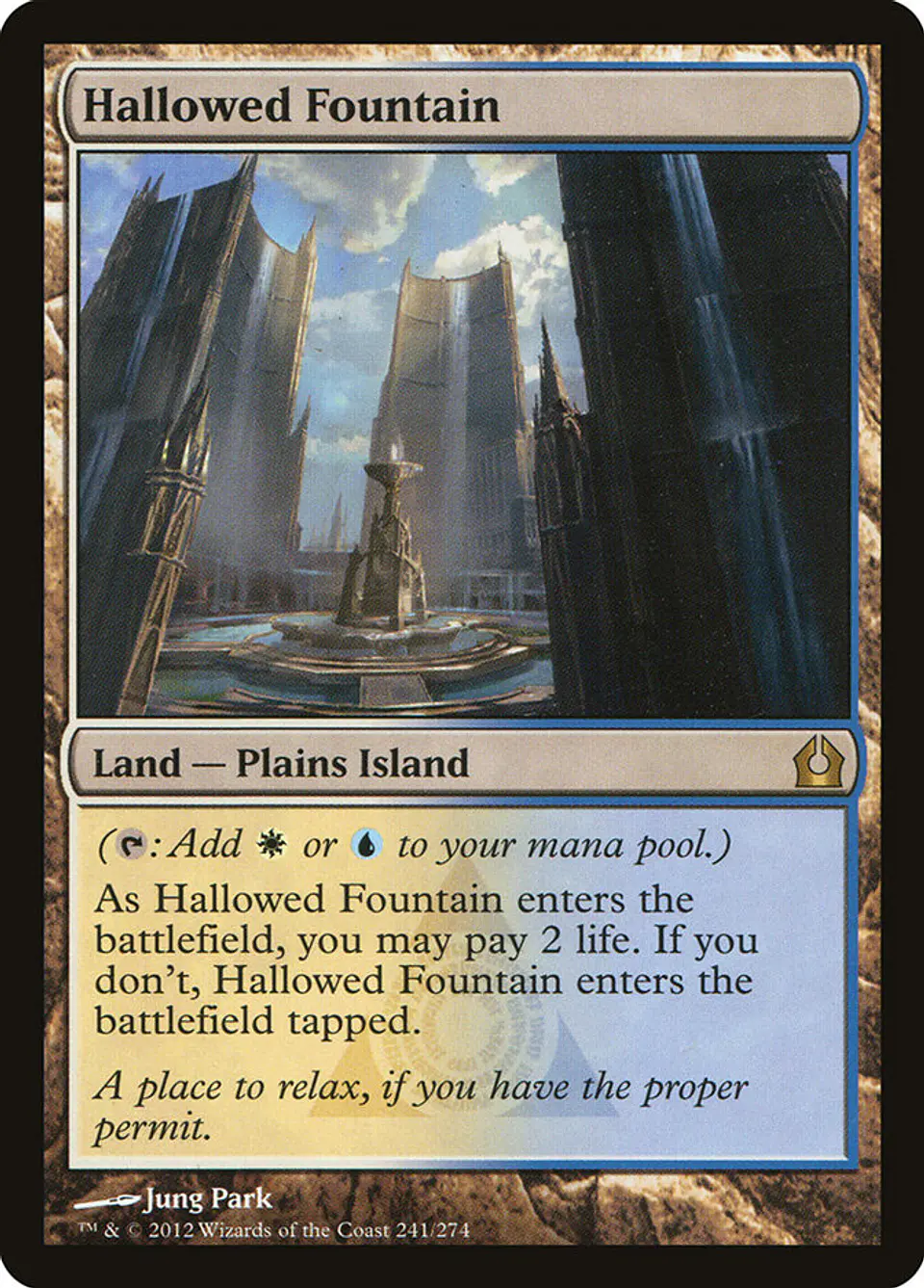 Hallowed Fountain 1