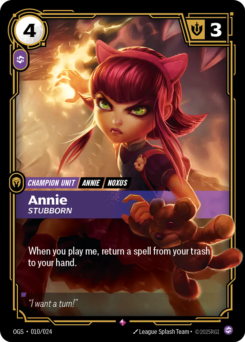 Annie - Stubborn 1