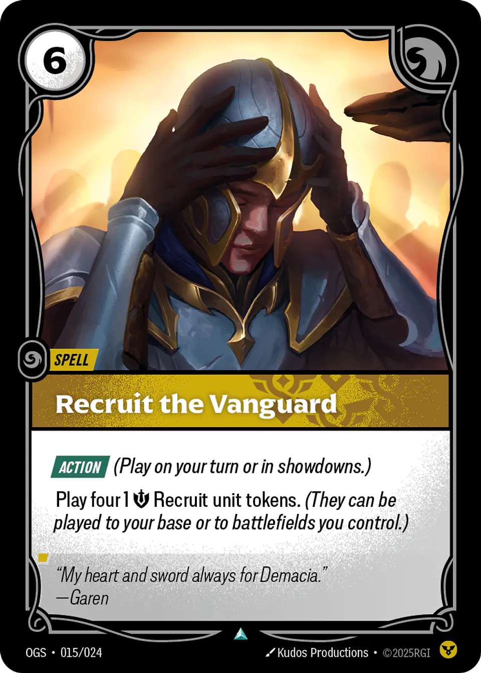 Recruit the Vanguard 1