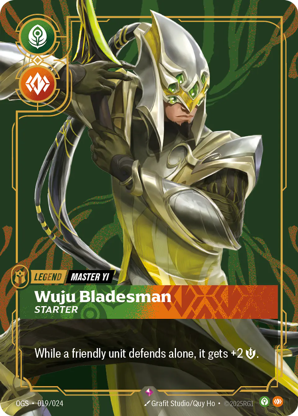 Master Yi - Wuju Bladesman (Starter) 1