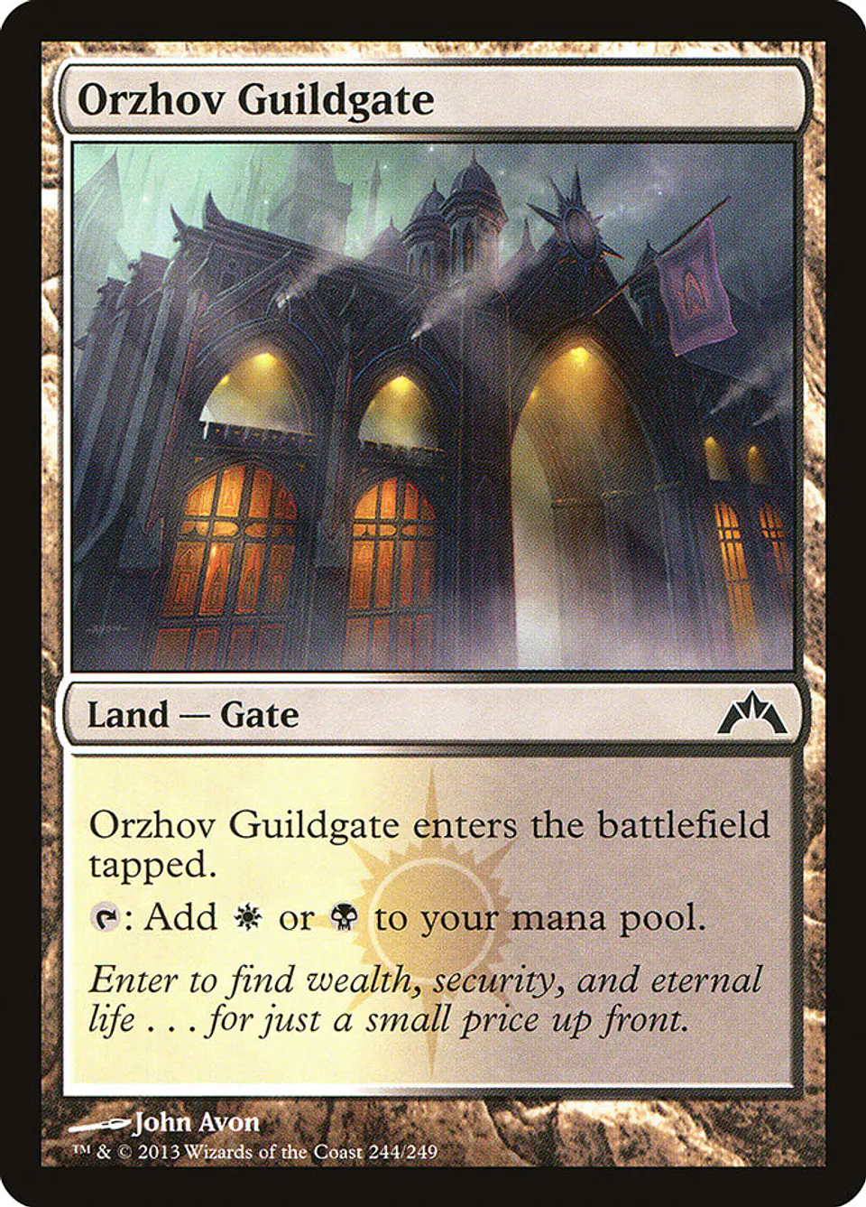 Orzhov Guildgate 1