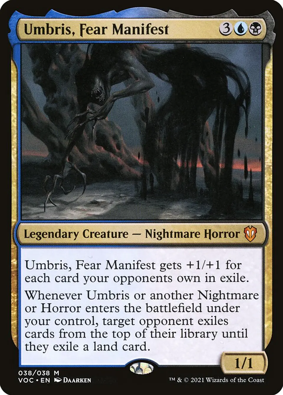 Umbris, Fear Manifest 1