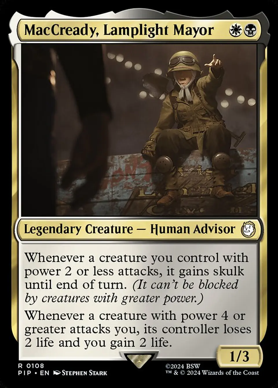 MacCready, Lamplight Mayor 1