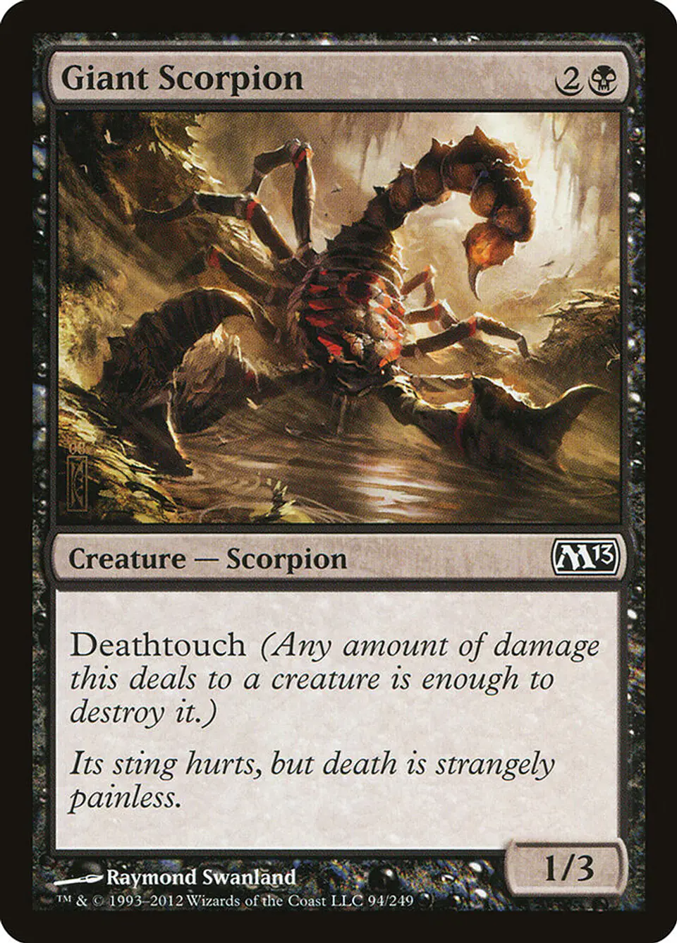 Giant Scorpion 1