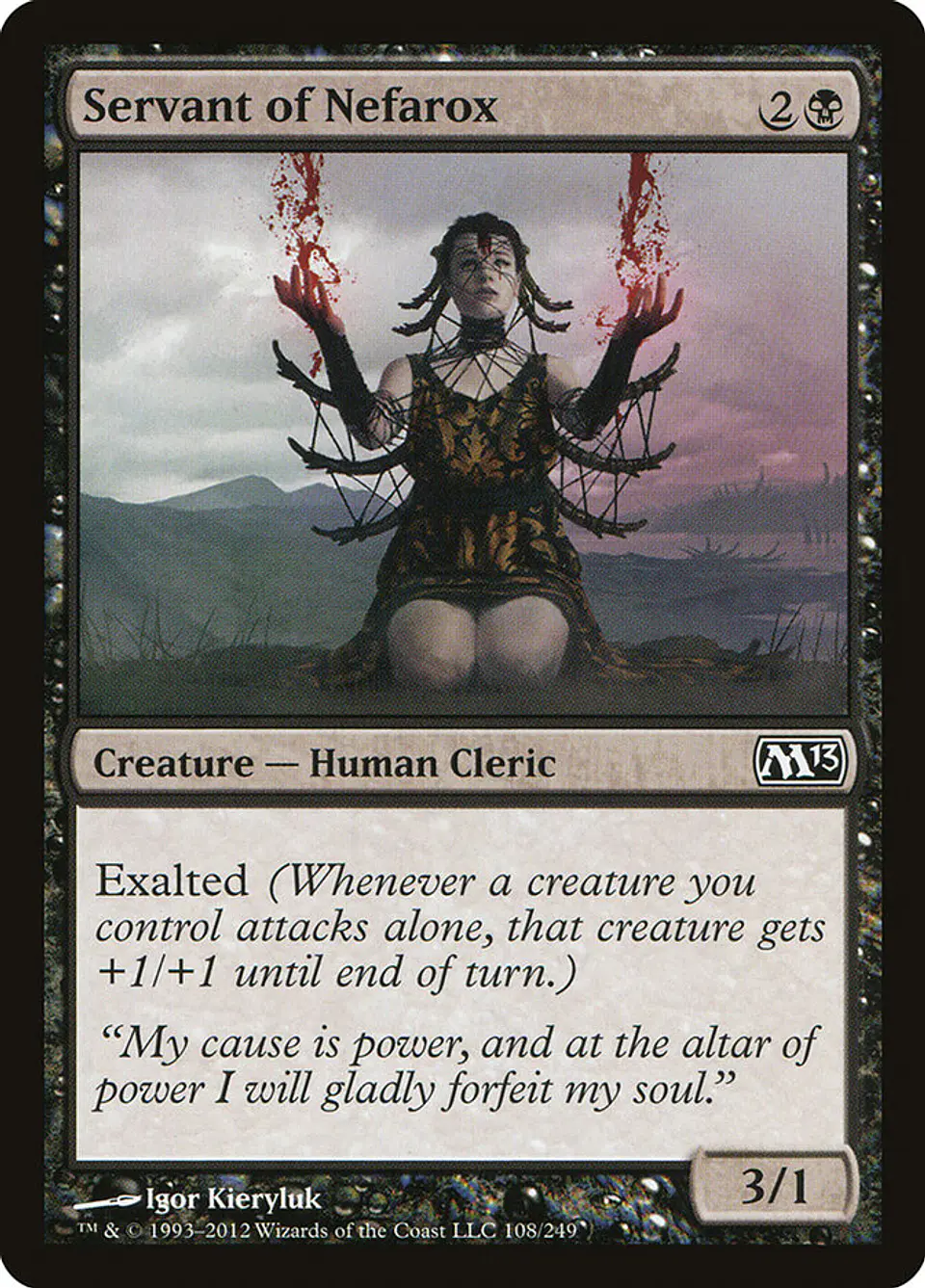 Servant of Nefarox 1